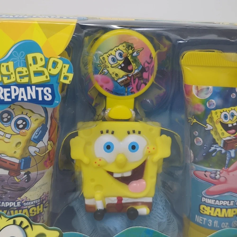 New SpongeBob SquarePants Soap & Scrub Set